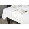 2'li Keten Efektli İris Peçete Altın Sim