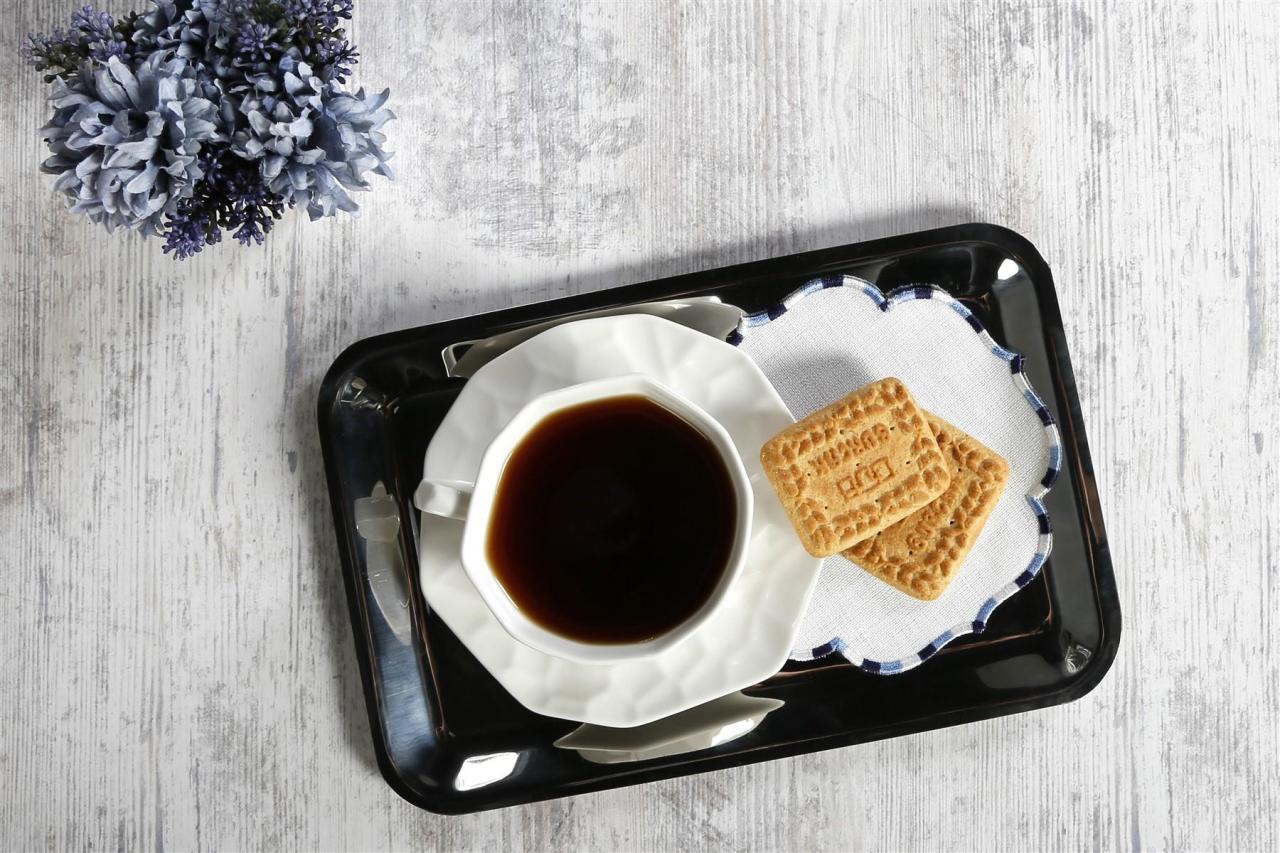 6 Lİ KOKTEYL PEÇETE LOLO NAKIŞLI KETEN EFEKTLİ MAVİ