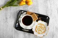 6 Lİ KOKTEYL PEÇETE FLORAL NAKIŞLI KETEN EFEKTLİ