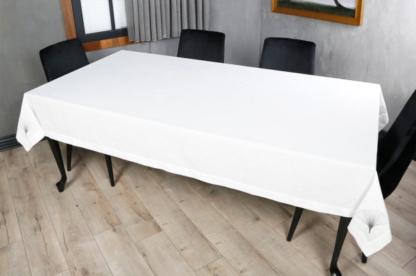 17 PARÇA MASA ÖRTÜSÜ SETİ İRİS NAKIŞLI  KETEN EFEKTLİ SİLVER SİM