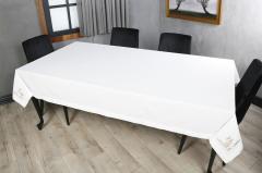 MASA ÖRTÜSÜ   VALERİE NAKIŞLI KETEN EFEKTLİ TAŞ