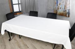 20 PARÇA MASA ÖRTÜSÜ SETİ LİSA NAKIŞLI  KETEN EFEKTLİ LACİVERT