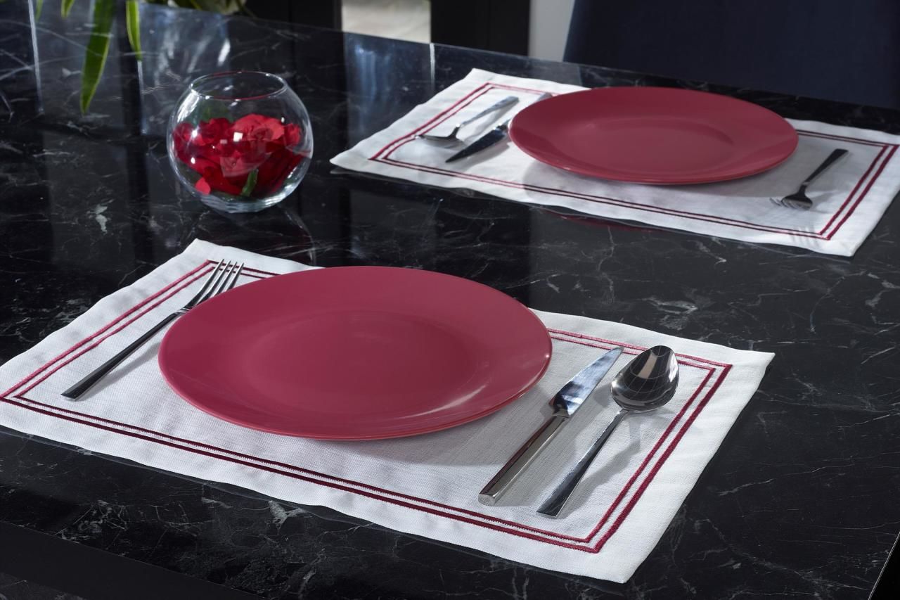 2'li Amerikan Servis Alba BORDO