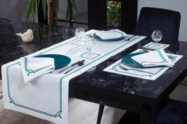 6'lı Kokteyl Peçetesi Alice Petrol