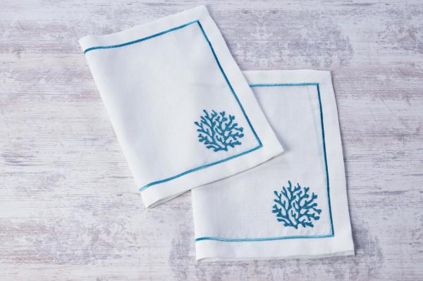 2'li Amerikan Servis Coral MAVİ