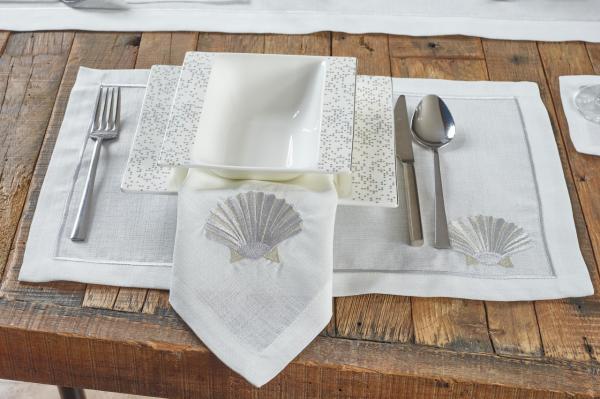 2'li Amerikan Servis Mussel GRİ