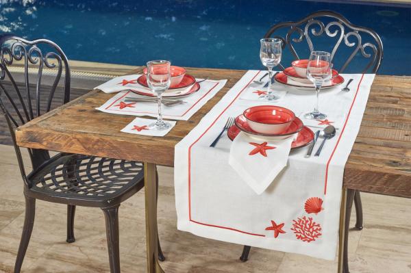 6'lı Kokteyl Peçetesi Star MERCAN