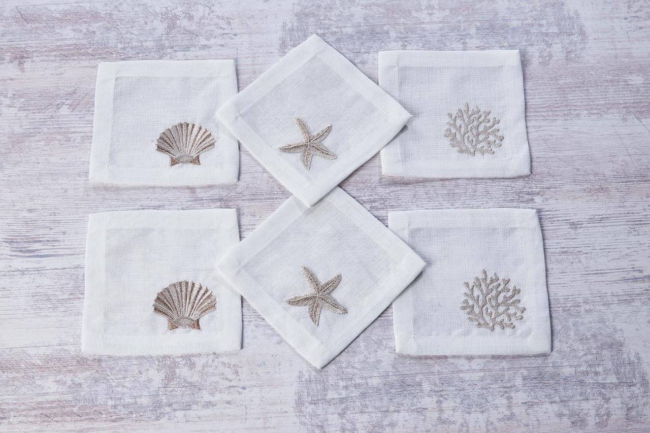 6'lı Kokteyl Peçetesi Star TAŞ