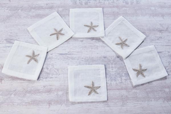 6'lı Kokteyl Peçetesi Star TAŞ